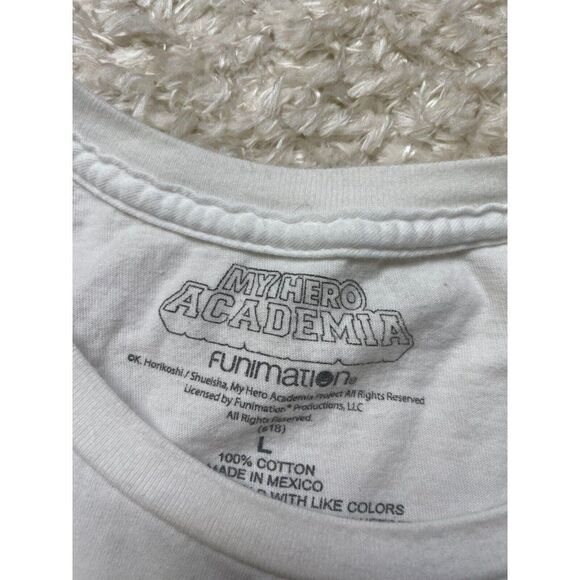 My Hero Academia T-shirt Men Large Short Sleeve Graphic Characters Anime - Picture 5 of 6